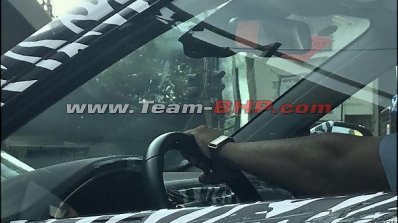MG RX5 (Roewe RX5) interior spy shot