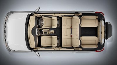 Mahindra TUV300 Plus cabin seat layout