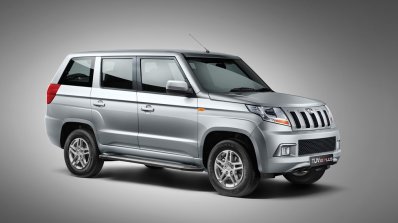 Mahindra TUV300 Plus front three quarters