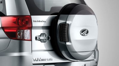 Mahindra TUV300 Plus rear section