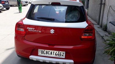 Modified 2018 Maruti Swift rear view