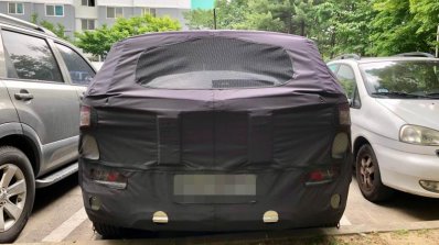 Next-gen SsangYong Korando (SsangYong C300) rear spy shot
