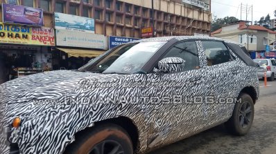 Tata H5X spy shot side close