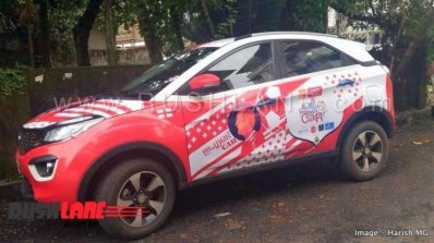 Tata Nexon FIFA World Cup 2018 edition England front angle