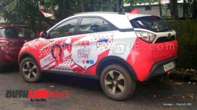 Tata Nexon FIFA World Cup 2018 edition England rear angle
