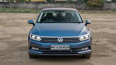VW Passat review front