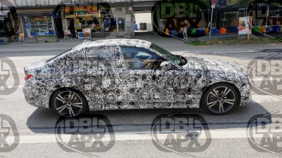 2019 BMW 3 Series profile spy shot