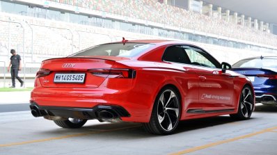 Audi RS5 review rear three quarters