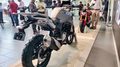 BMW G 310 GS rear three quarters