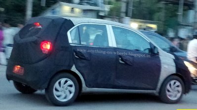 Hyundai AH2 rear three quarters spy shot