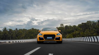 India's first 'slammed' Maruti Ciaz front low