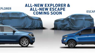 Next-gen Ford Explorer and Ford Escape teased SUV lineup