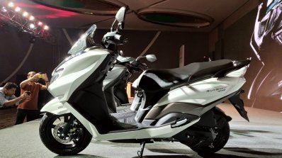 Suzuki Burgman Street Launched side profile