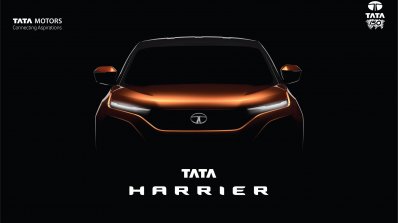 Tata Harrier teaser image front