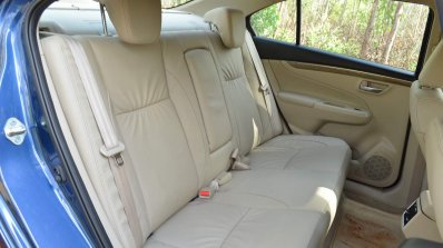 2018 Maruti Ciaz rear seat