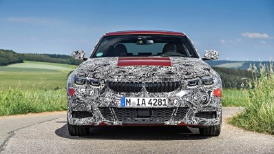 2019 BMW 3 Series prototype front