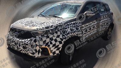 2019 Ford Territory front three quarters spy shot