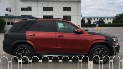2019 Mercedes GLE side spied