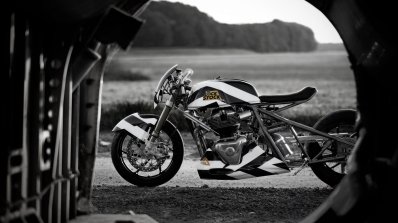 Custom Royal Enfield 650 Lockstock Dragster Left P