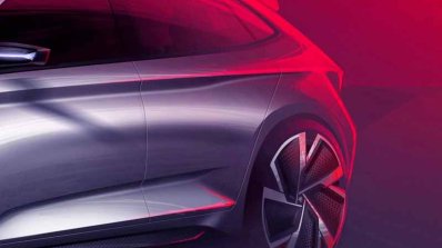 Skoda Vision Rs Teaser Images Side Profile