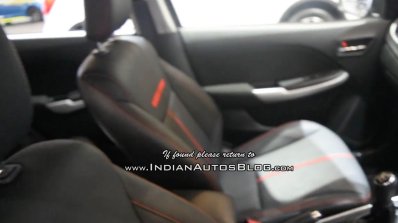 Baleno Suzuki Sport front seats at GIIAS 2018