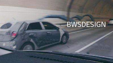 Hyundai i20 exterior spy shot South Korea