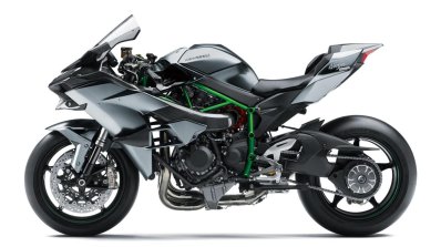 Kawasaki Ninja H2R left side profile