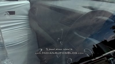 Mahindra Marazzo AC vent spied
