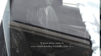 Mahindra Marazzo rear seat spied