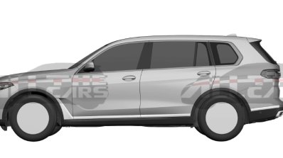 Production BMW X7 profile patent image
