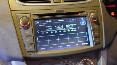 Proton Ertiga Xtra infotainment system