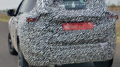 Tata Harrier rear profile Spy image