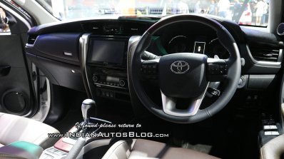 Toyota Fortuner TRD Matte Dual-Tone interior