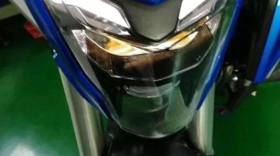 Haojue Hj300 Production Version Spy Images Headlig