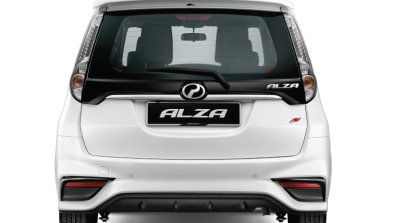 New Perodua Alza Facelift Rear