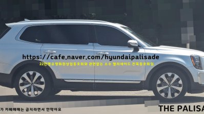 Production Kia Telluride Profile Spy Shot