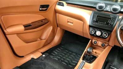 This Modified Maruti Swift Has A Really Classy Interior