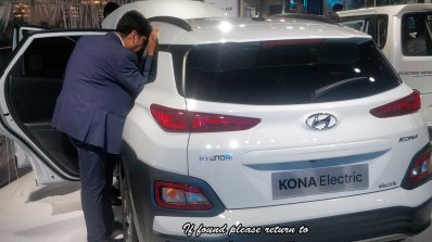 Hyundai Kona Ev At 2018 Move Summit In New Delhi R
