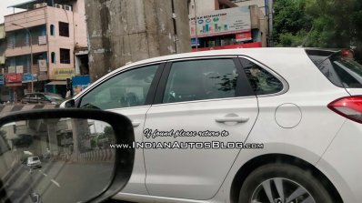 Hyundai I30 Left Side Spy Shot India