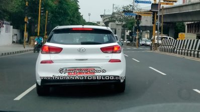 Hyundai I30 Rear Spy Shot India