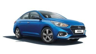 Hyundai Verna Anniversary Edition Front Three Quar
