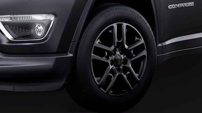 Jeep Compass Black Pack Edition Images Alloy Wheel