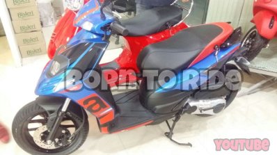 New Aprilia Sr150 With Digital Console Left Side