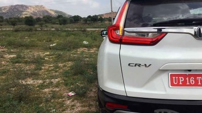 New Honda Cr V Images Rear Half Section