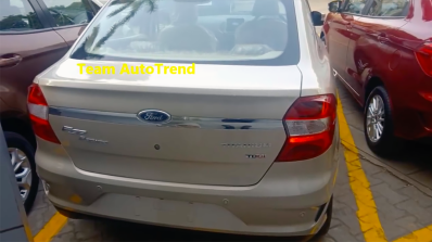 2018 Ford Aspire Facelift White Gold Boot Lid Chro