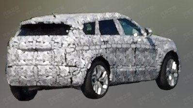 2019 Range Rover Evoque Rear Three Quarters Spy Sh