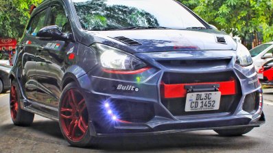 Modified Hyundai Grand I10 Tycoon Front Three Quar