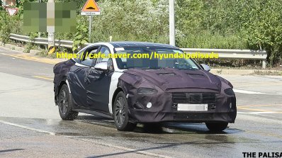 2020 Hyundai Sonata Dn8 Front Three Quarters Spy S