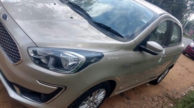 2018 Ford Aspire Facelift Front Three Quarter Whit