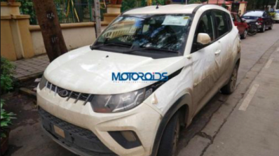 Mahindra Kuv100 Nxt Amt Front Three Quarters Image
